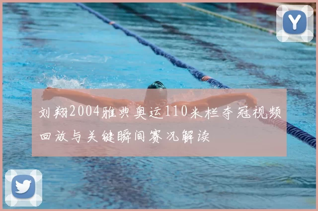 刘翔2004雅典奥运110米栏夺冠视频回放与关键瞬间赛况解读
